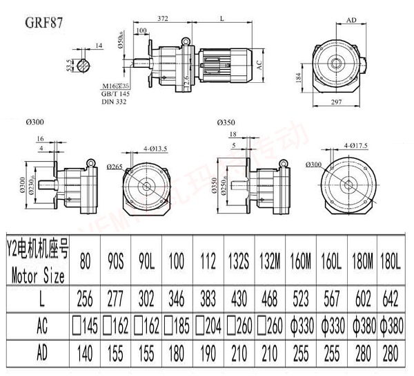 RF87減速機圖紙 RF87減速機圖紙
